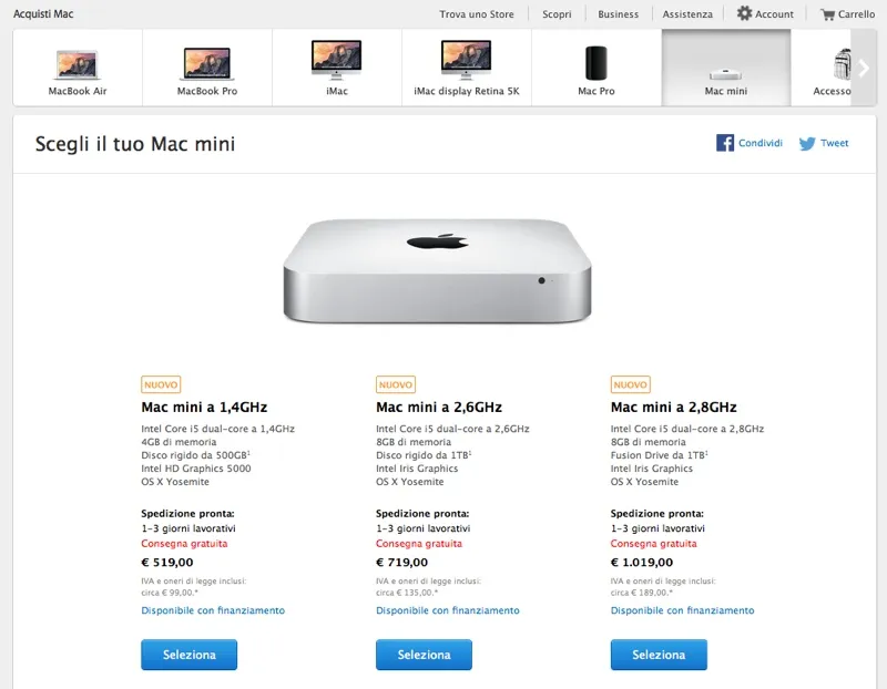 nuovi mac mini 17ott14