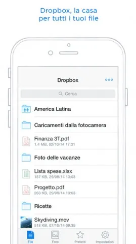 Dropbox Touch ID