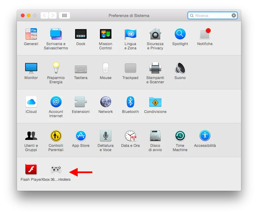 Come configurare controller Xbox 360 su Mac