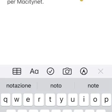 Come modificare formato e inserire immagini su Note per iPhone e iPad