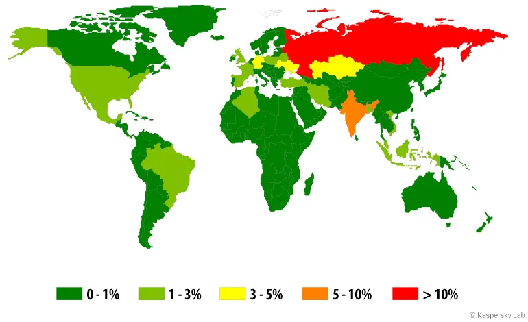 Percentuale di utenti attaccati