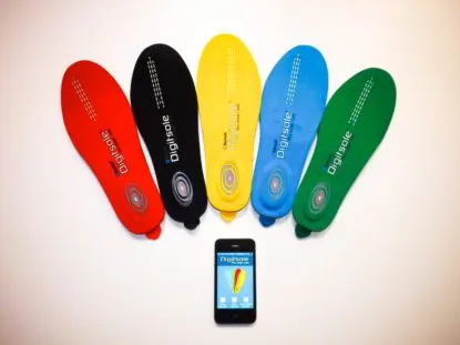 CES 2015: la soletta smart Digitsole riscalda e traccia l’attività sportiva