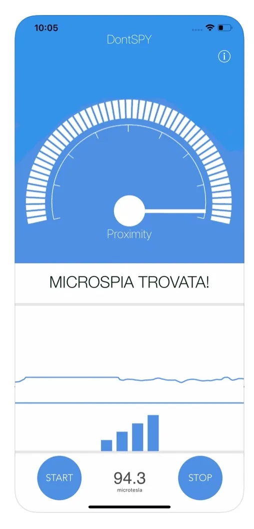 DontSpy, l’app iOS che rileva microspie, telefoni e videocamere nascoste DontSpy, l’app iOS che rileva microspie, telefoni e videocamere nascoste