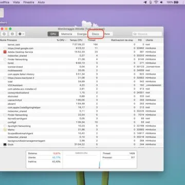 Come riavviare la barra dei menu del Mac