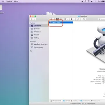 Come riavviare la barra dei menu del Mac