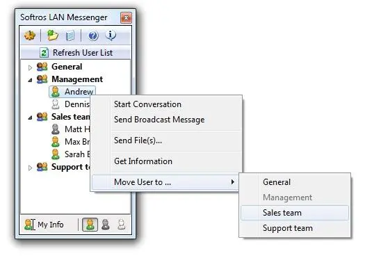Softros LAN Messenger