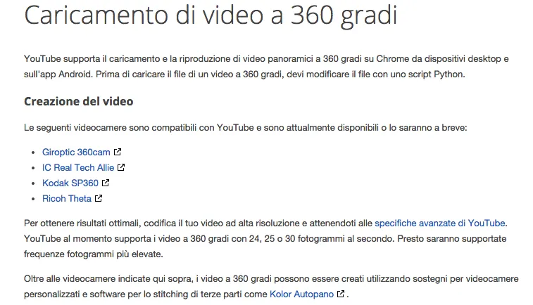 youtube 360