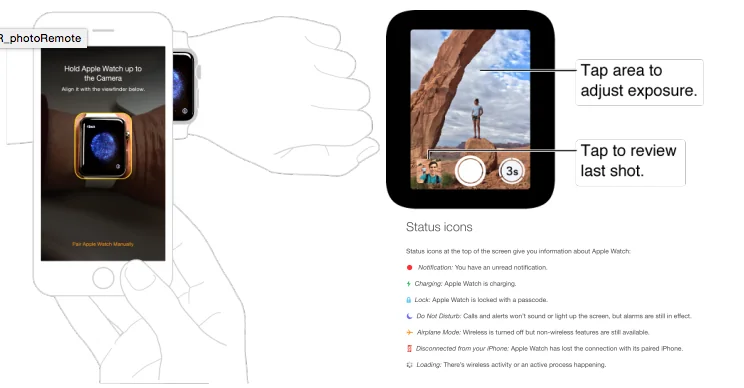 come funziona apple watch