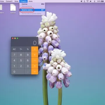 Come trasformare la calcolatrice del Mac in un calcolatore a nastro