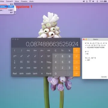 Come trasformare la calcolatrice del Mac in un calcolatore a nastro