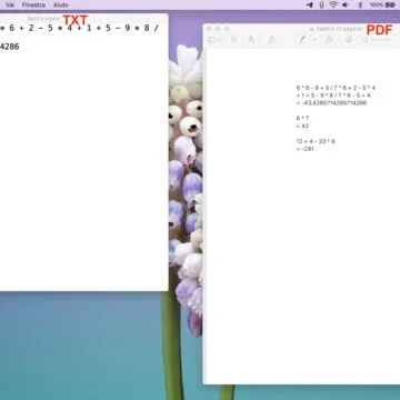 Come trasformare la calcolatrice del Mac in un calcolatore a nastro