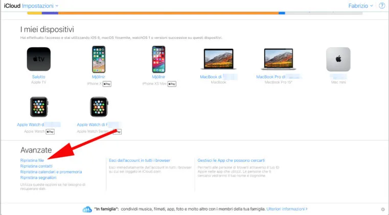 Come recuperare i documenti cancellati da iCloud Drive