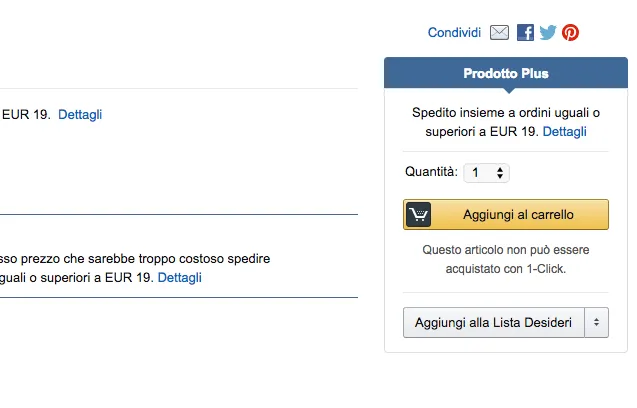 prodotto plus amazon alimentari