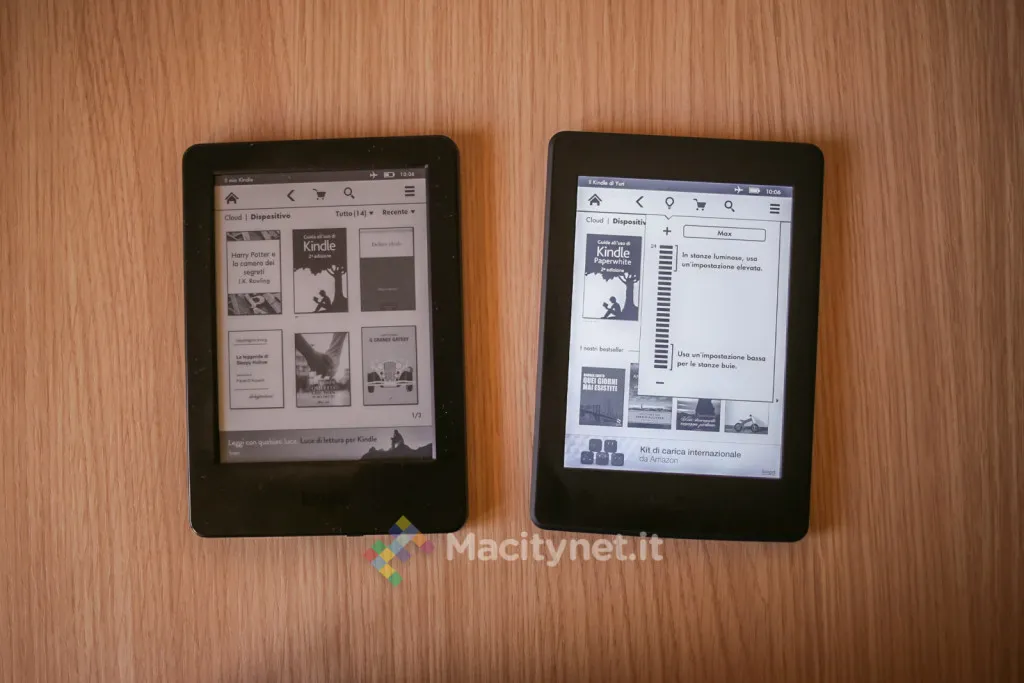 Kindle vs. Kindle Paperwhite