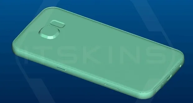 render di Samsung Galaxy S7 2