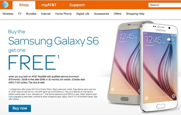 gear vr gratis promo galaxy s6