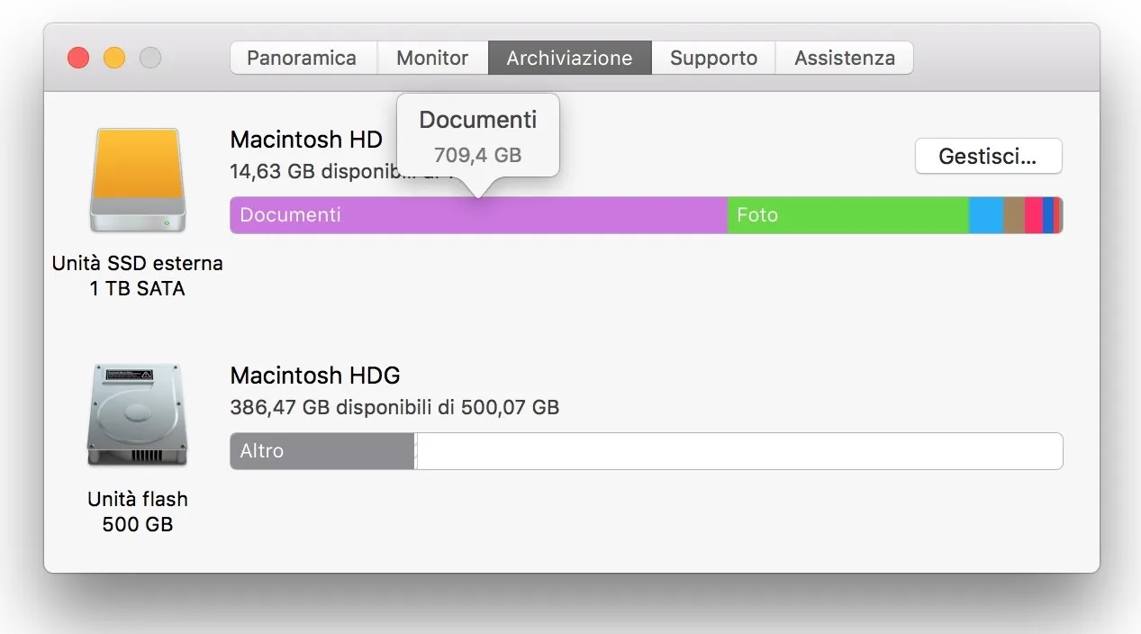 “Il tuo disco è quasi pieno”: come liberare spazio per rianimare il Mac “Il tuo disco è quasi pieno”: come liberare spazio per rianimare il Mac