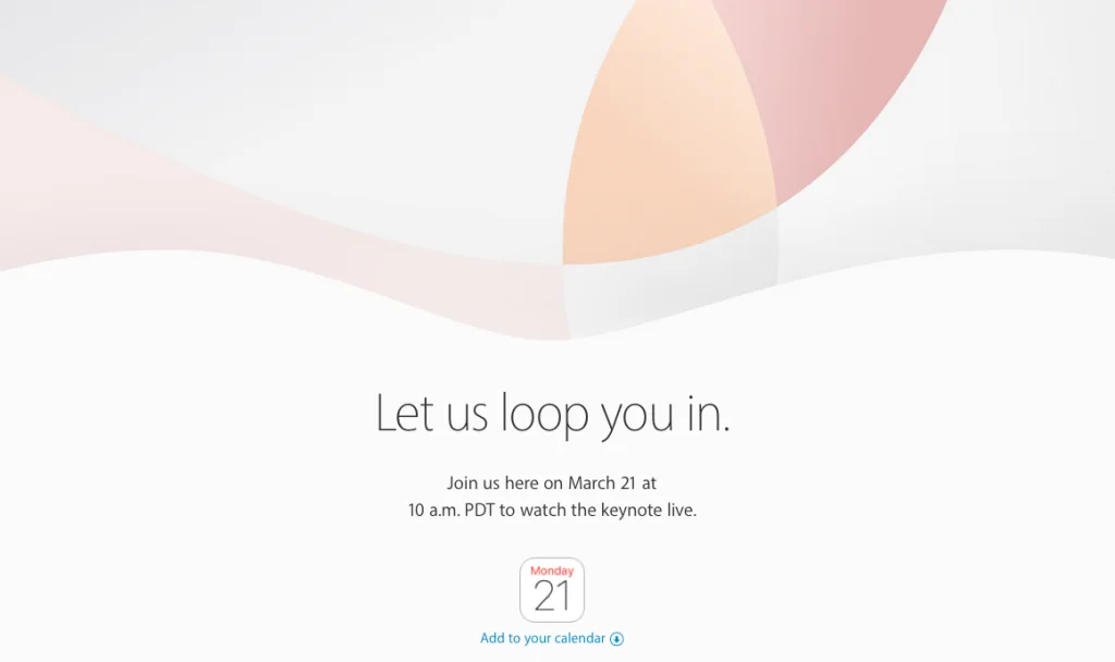 evento apple 21 marzo
