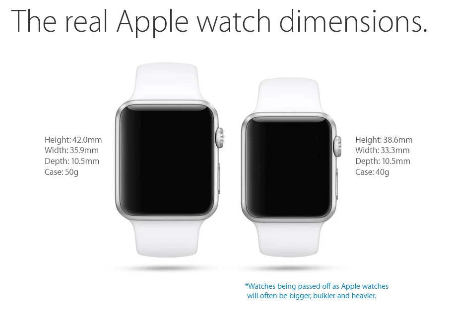 Riconoscere un Apple Watch originale da un Apple Watch falso
