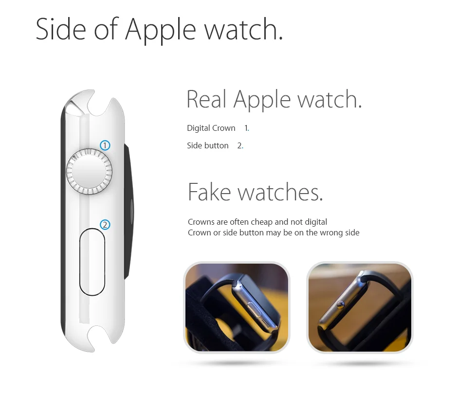 Riconoscere un Apple Watch originale da un Apple Watch falso
