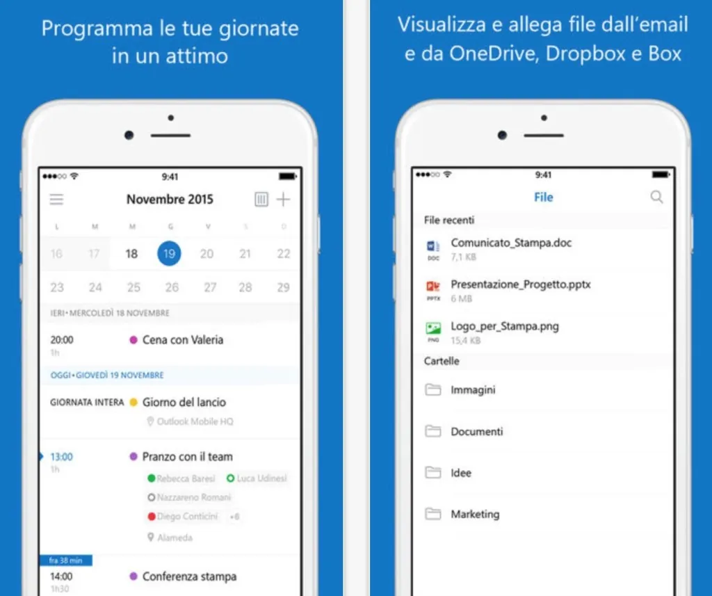 outlook iOS touch id