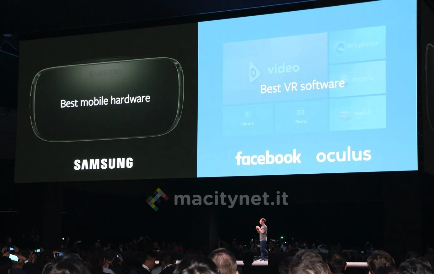 samung vr la realtà virtuale