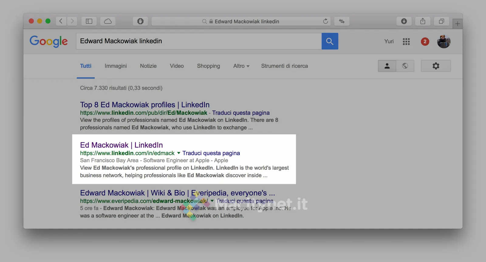 ingegnere software morto al campus