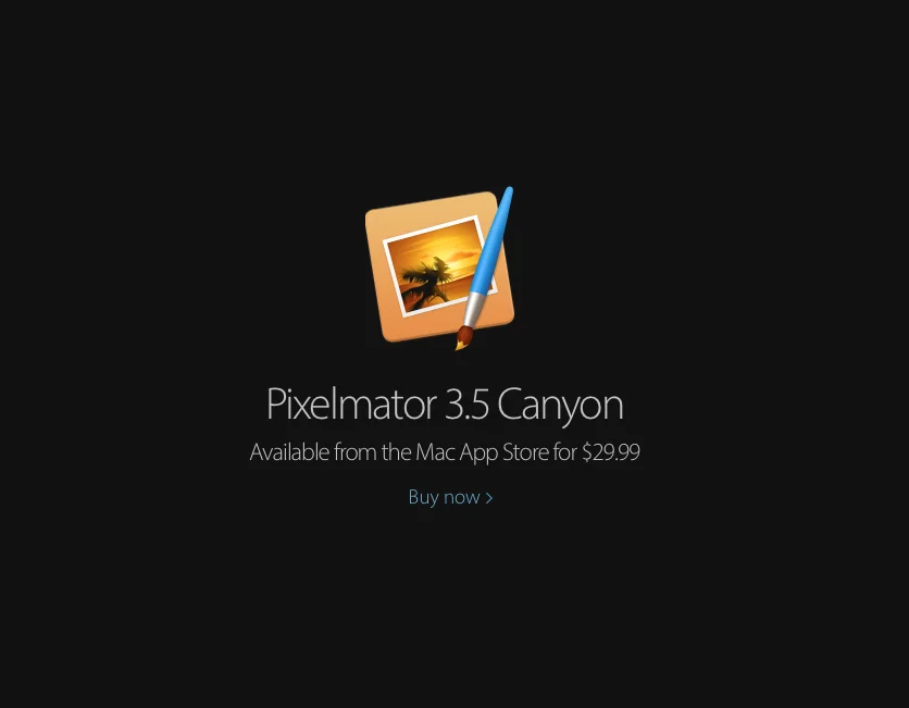 Pixelmator 3.5 con selezione rapida ed estensioni Ritocco per Foto di Apple