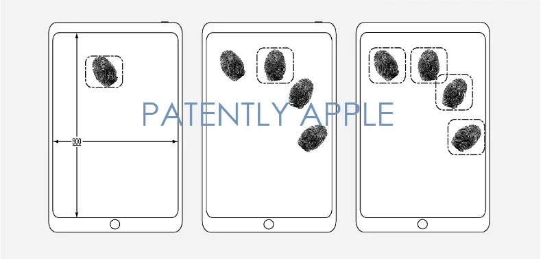 touch id trasparente
