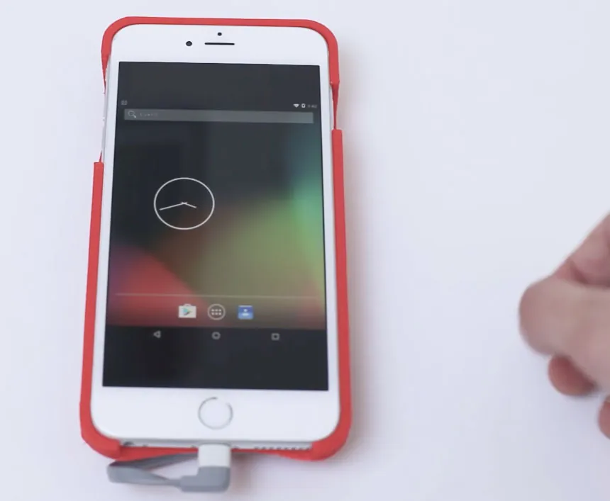 Custodia con Android