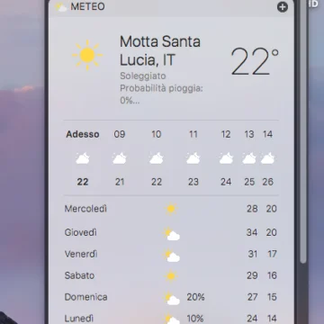 Abbiamo chiesto a Siri che tempo fa