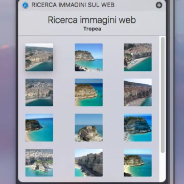 Abbiamo chiesto a Siri di trovare alcune foto. Dopo la ricerca, le immagini possono essere trascinate in Mail o altre applicazioni