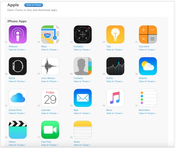 app native sullo Store