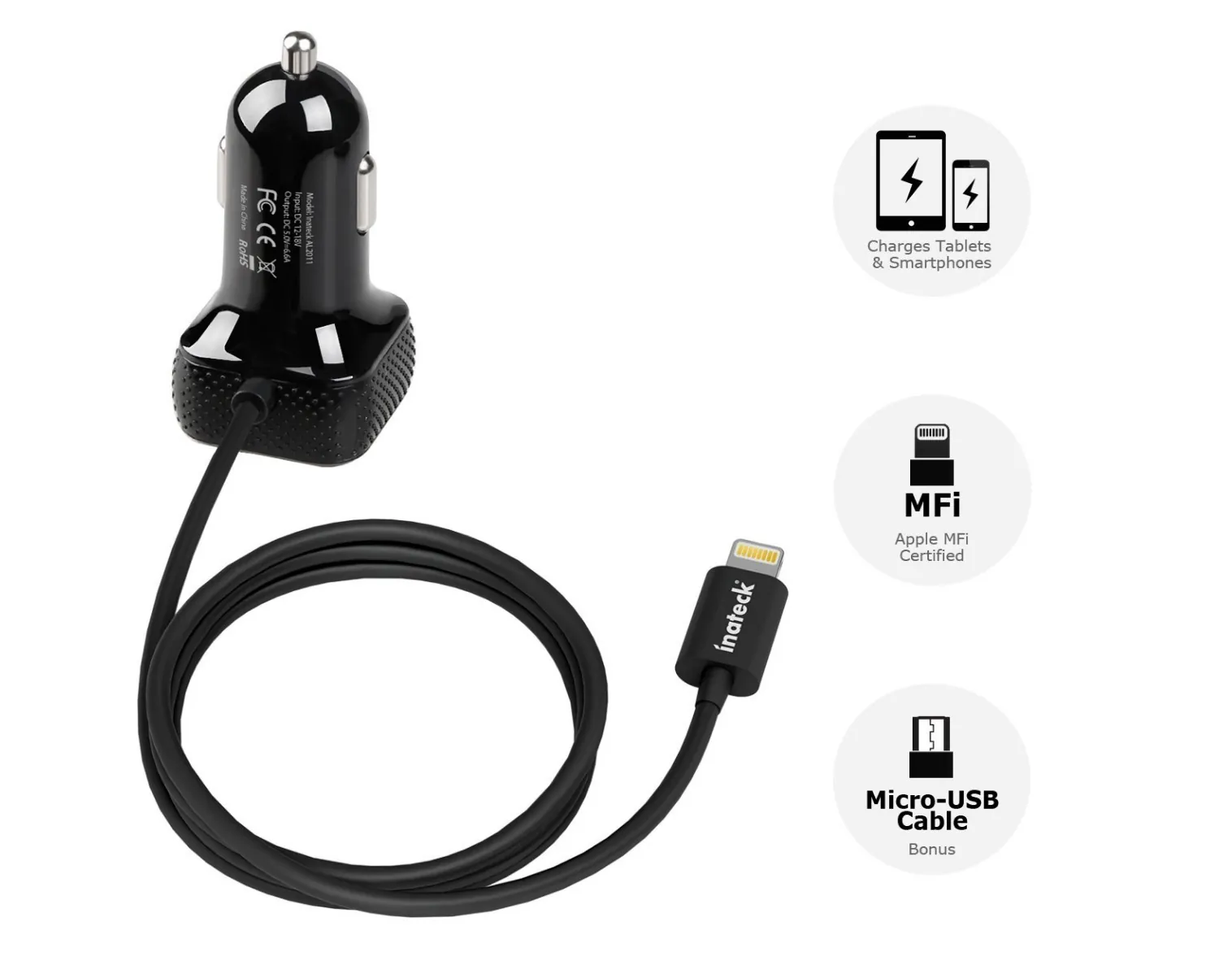 caricatore inateck 3