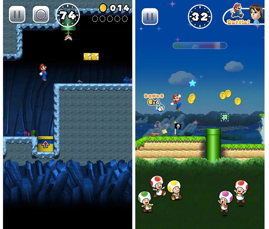 aggiornamento super mario run