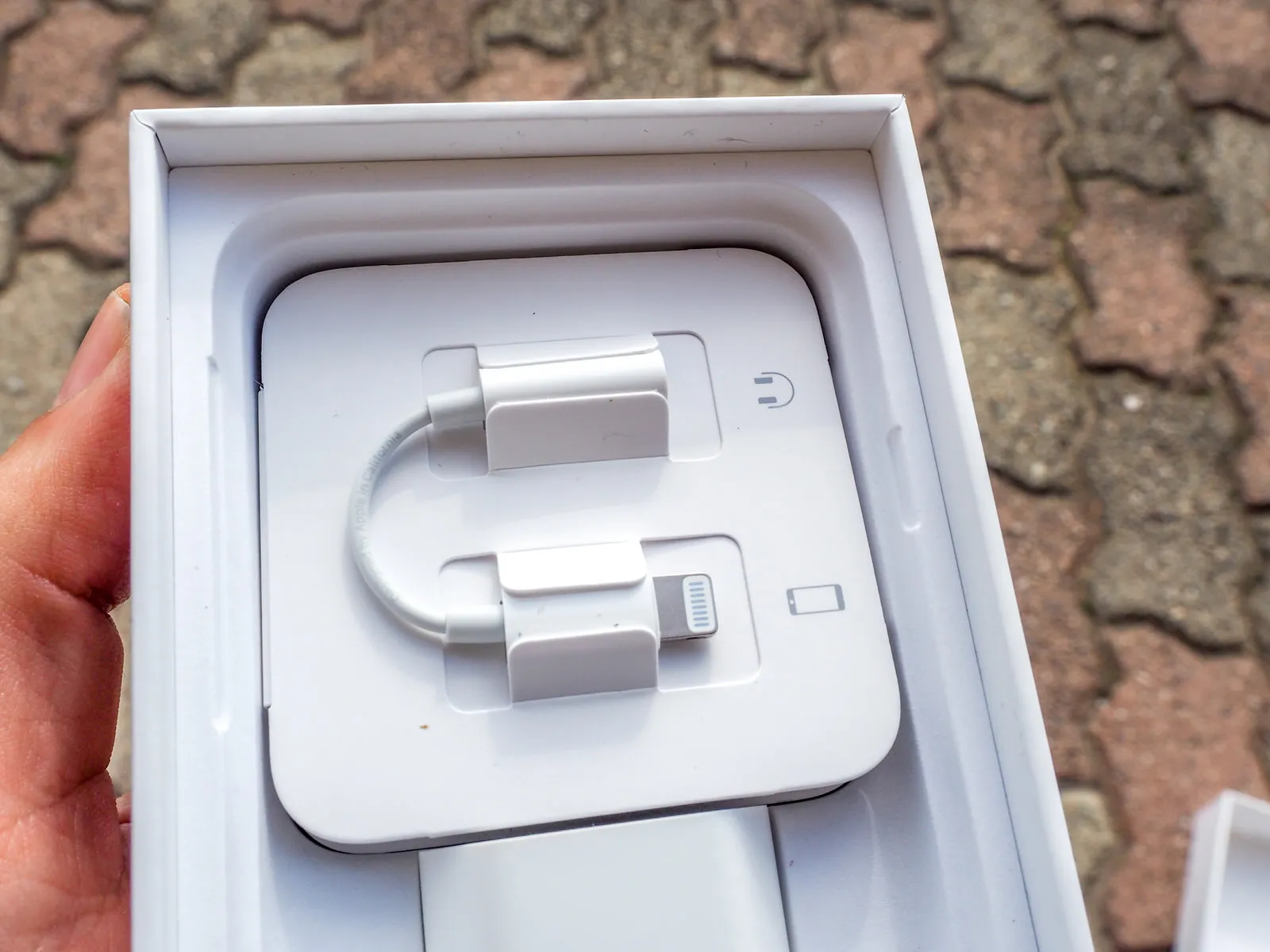 Recensione iPhone 7 adattatore Lightning