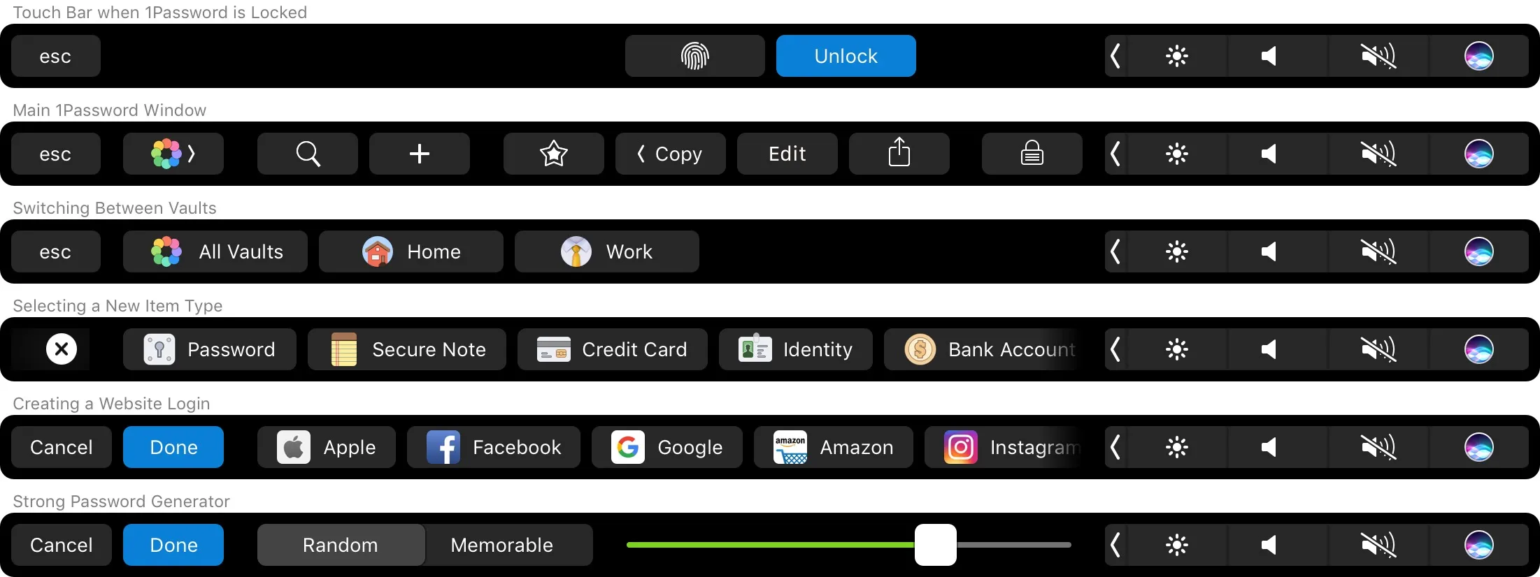 app per touch bar