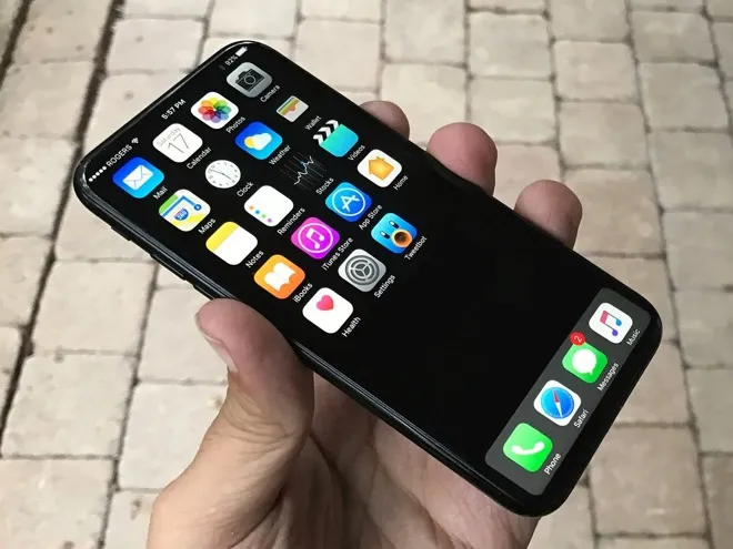 Concept di iPhone 8 con schermo OLED (Foto: iMore)