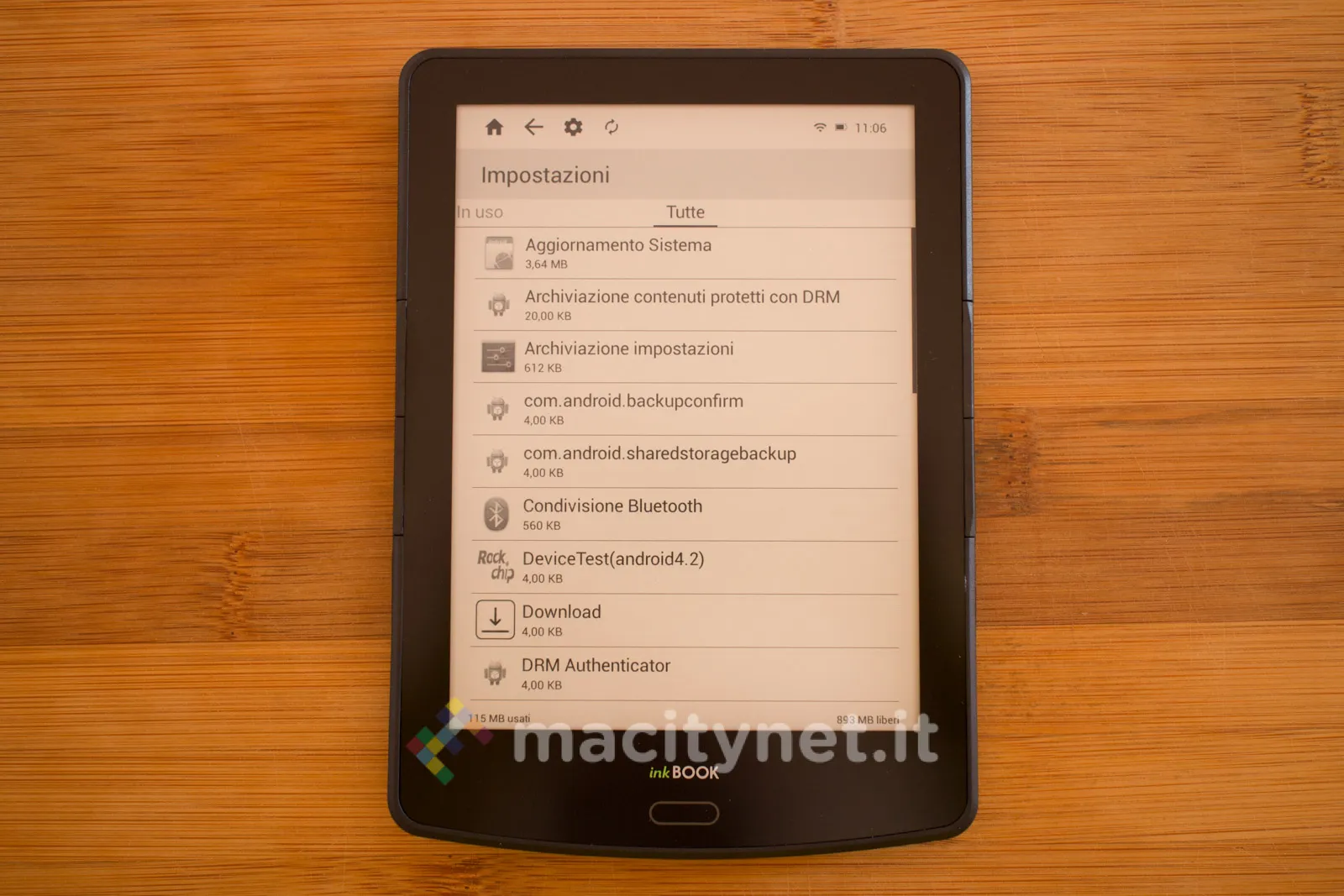 Recensione inkBOOK Prime