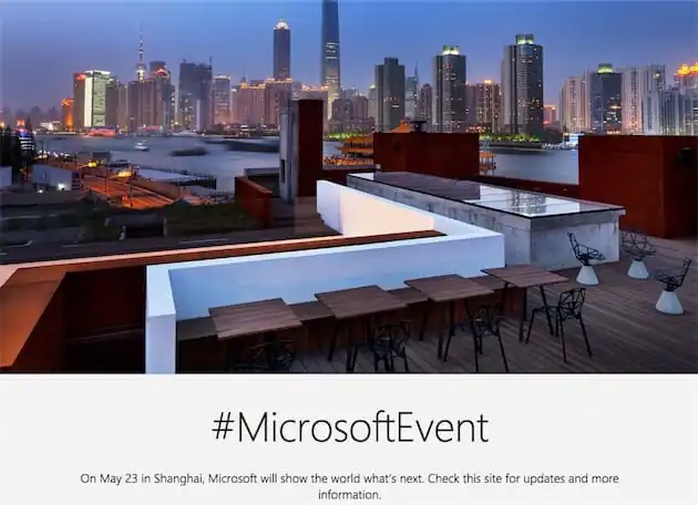 Evento Microsoft