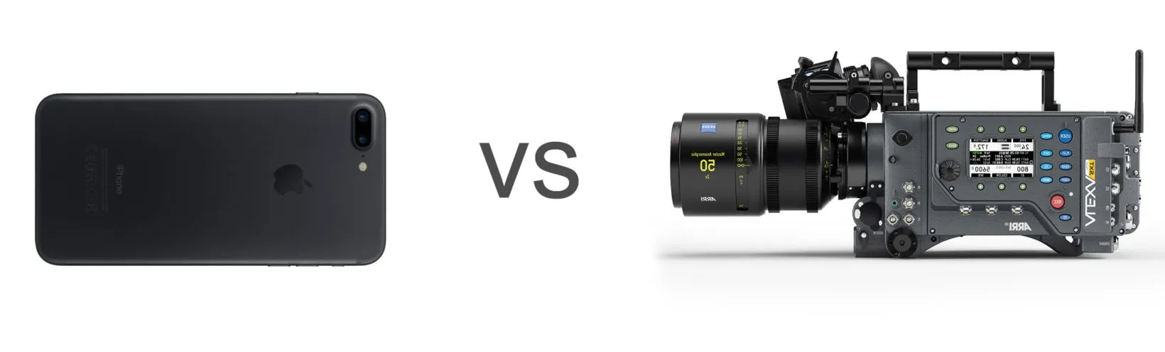 iPhone 7 Plus vs Arri Alexa