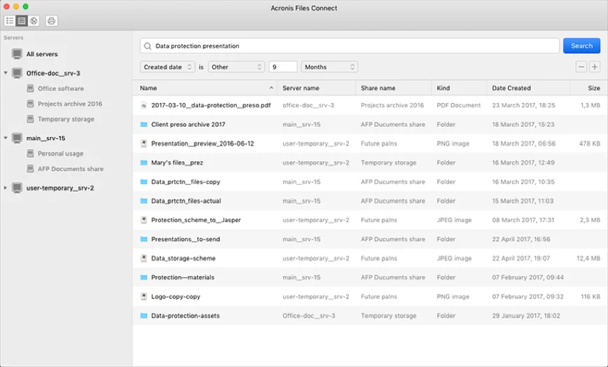 Acronis Files Connect 2