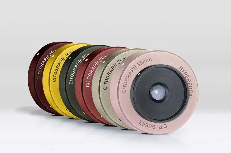 Citograph 35mm, l’obbiettivo “sempre a fuoco” di C.P. Goerz su Kickstarter