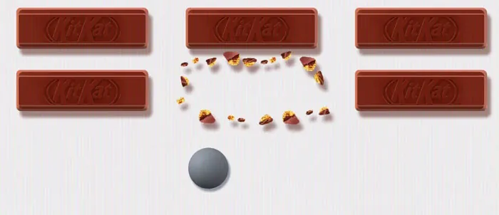 Breakout in uno spot Kit Kat 1