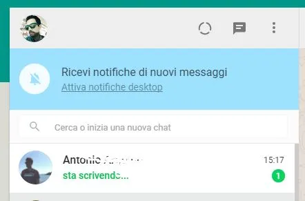 whatsapp web supporta