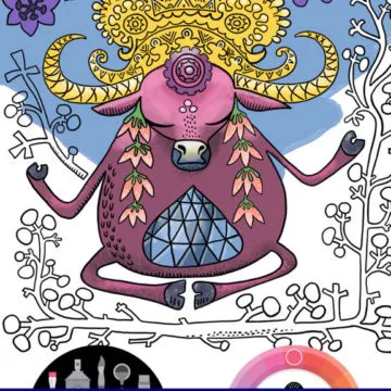 Lake la terapia dei colori antistress