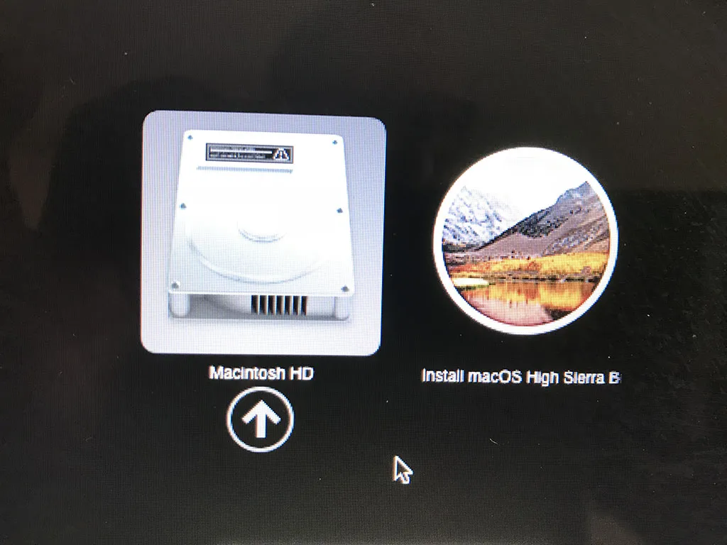 creare chiavetta high sierra