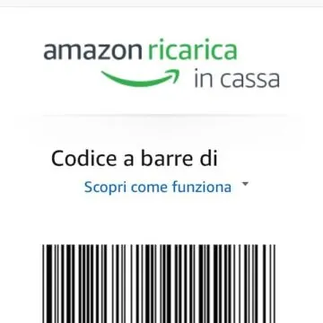 Amazon Ricarica in Cassa 3