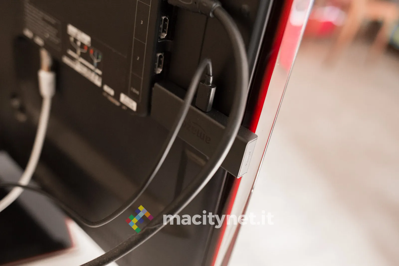 Amazon Fire TV Stick Basic Edition nella tv