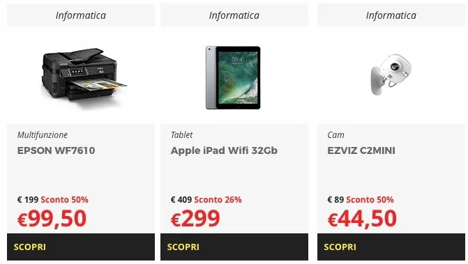 iPad 2 Wifi sconto 26%